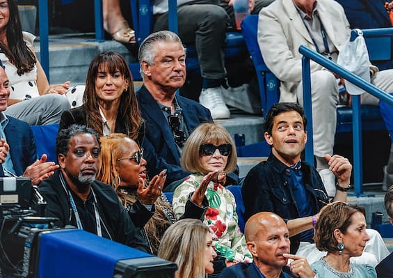 Us Open, i vip visti sugli spalti: da Spike Lee ad Anna Wintour. FOTO - Sky TG24