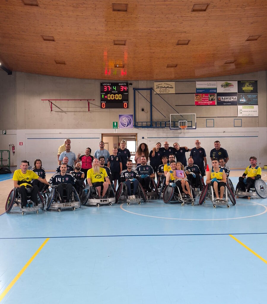 Comitato Italiano Paralimpico - RUGBY IN CARROZZINA – A Fontanafredda Mastini Cangrandi Verona e Betsoon Padova rugby Onlus danno spettacolo