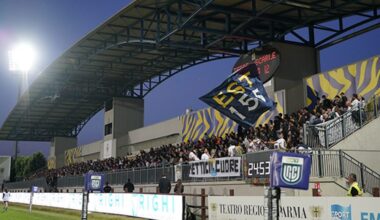 Zebre vs Scarlets tribuna Est stadio Lanfranchi