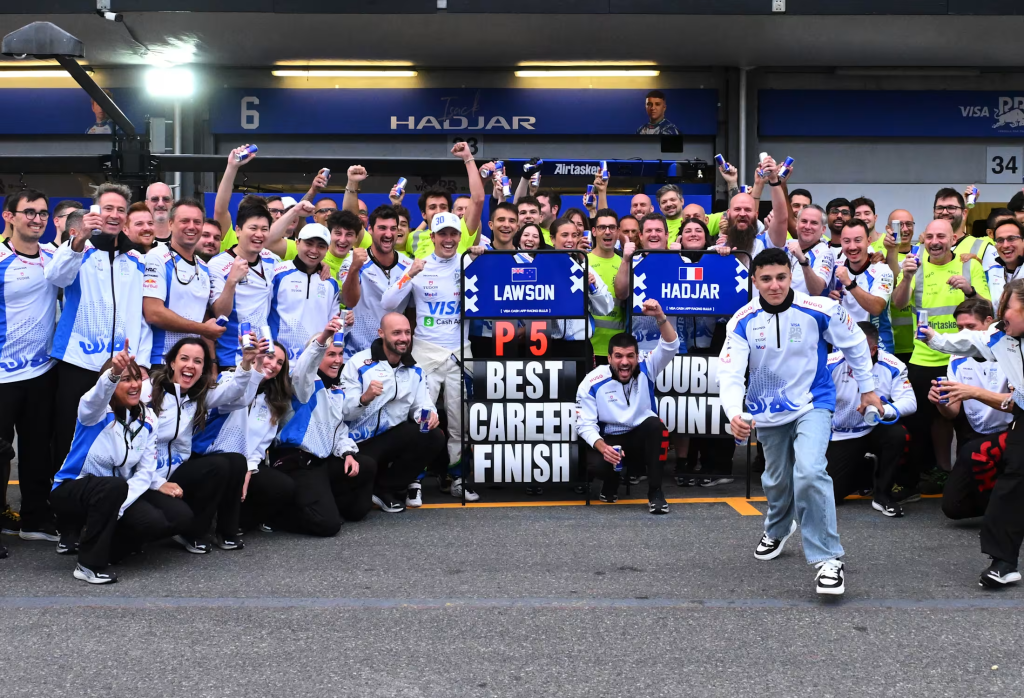 Racing Bulls, Lawson: “P5 gratificante. Podio? Non eravamo abbastanza veloci”