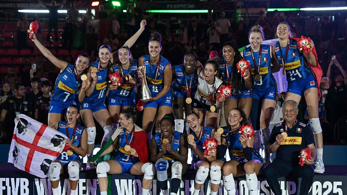 Volley: azzurre invincibili, Italia è oro mondiale - Notizie