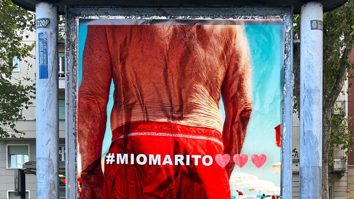 Sessismo e patriarcato, a Torino i manifesti 'Mio marito' - Arte