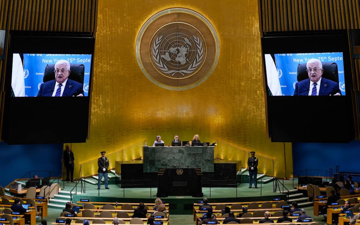 Assemblea Onu, il discorso di Abu Mazen su Gaza