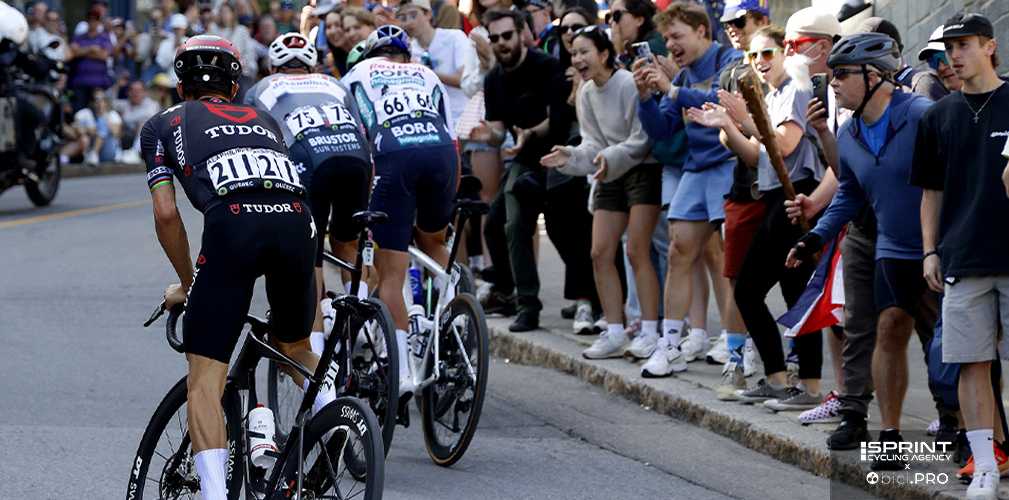 Grand Prix Cycliste Quebec 2025, Julian Alaphilippe in coda al gruppo di fuga