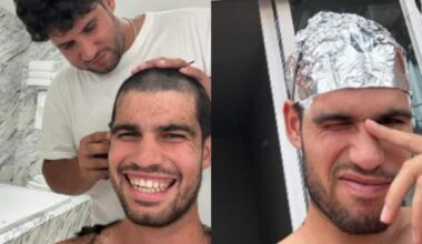 Alcaraz, nuovo look dopo vittoria Us Open: capelli biondo platino. Video