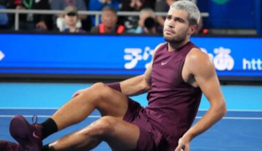 Alcaraz, infortunio all'Atp Tokyo 2025: salta allenamento. Le condizioni