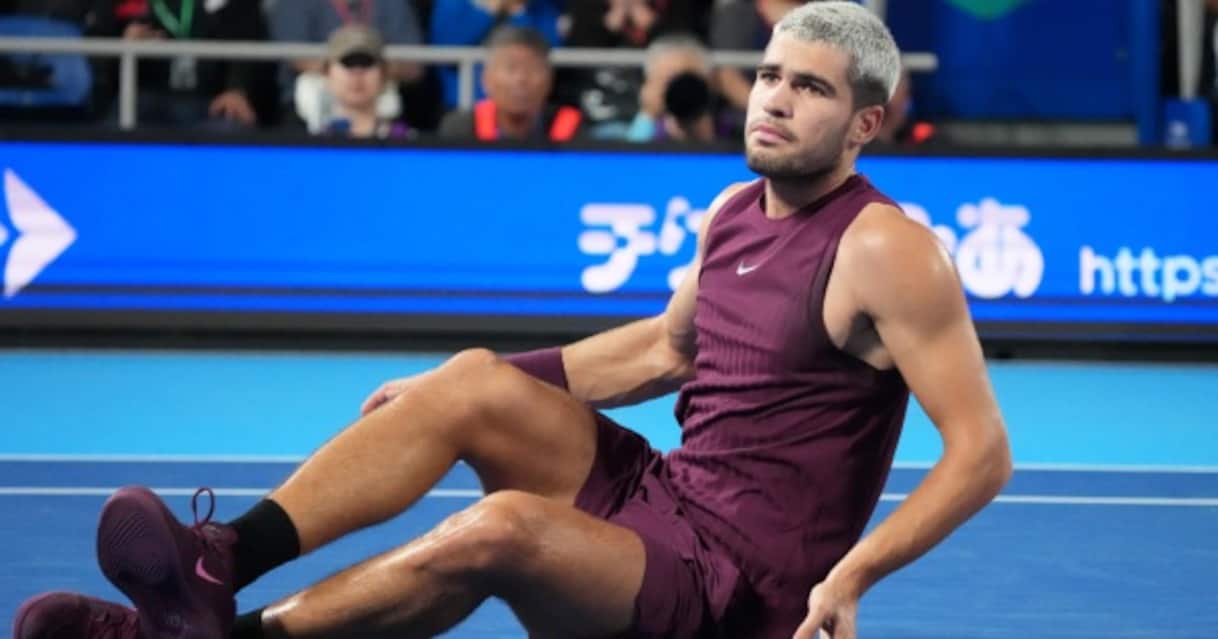 Alcaraz, infortunio all'Atp Tokyo 2025: salta allenamento. Le condizioni