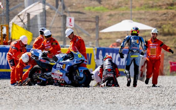 Bezzecchi-Aldeguer, incidente nella Sprint Race. VIDEO e news