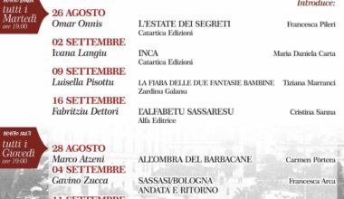 Presentazione del libro "I delitti di Maccia d’aràru" di Giovanni Zucca a Sassari giovedì 4 settembre