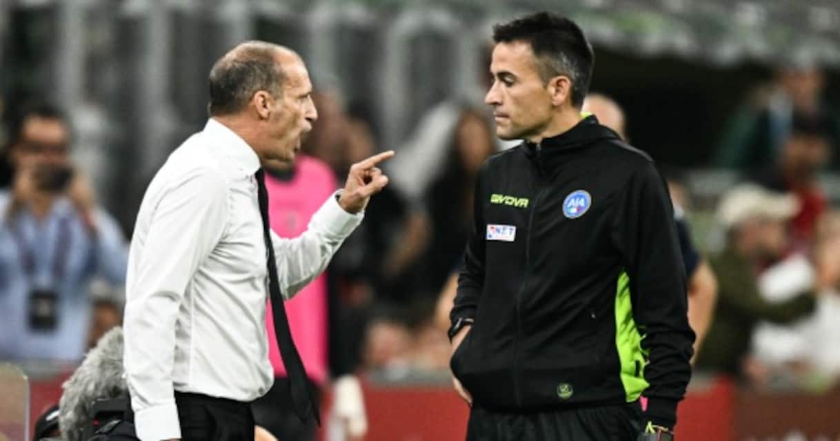 Allegri, espulsione in Milan Bologna: cosa è successo e il rigore non dato