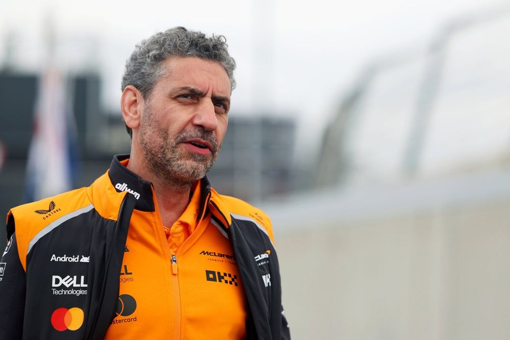 Andrea Stella,  team principal McLaren