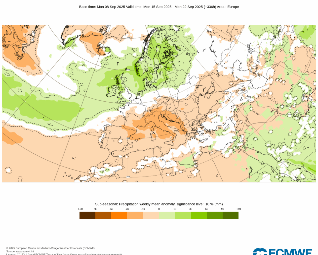 anomalie precipitazioni