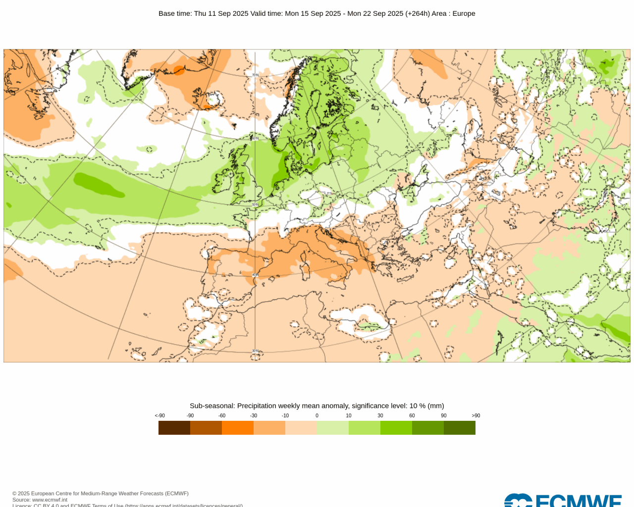anomalie precipitazioni