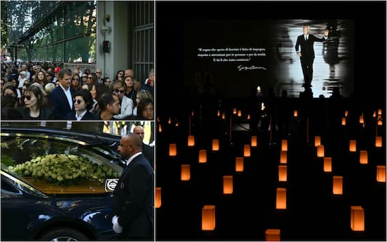 Giorgio Armani, aperta a Milano la camera ardente. FOTO - Sky TG24