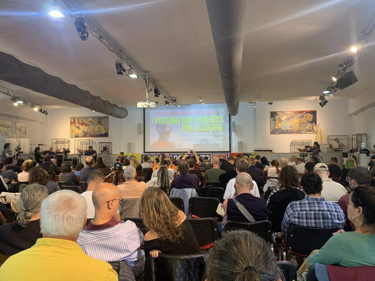 assembea portuali europei a Genova