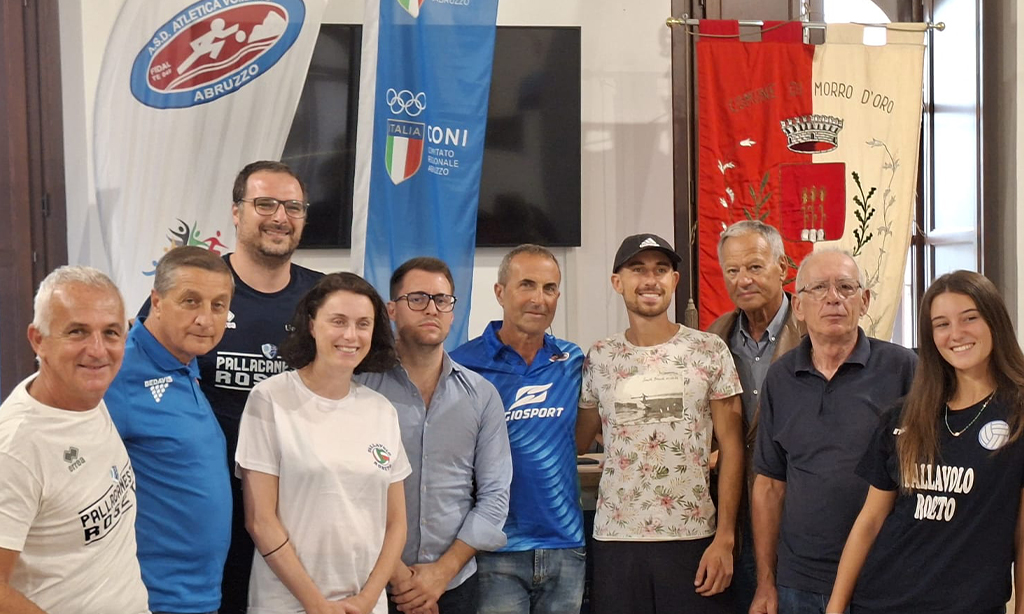 Morro d'Oro, Centro CONI a Pagliare, atletica, basket e pallavolo