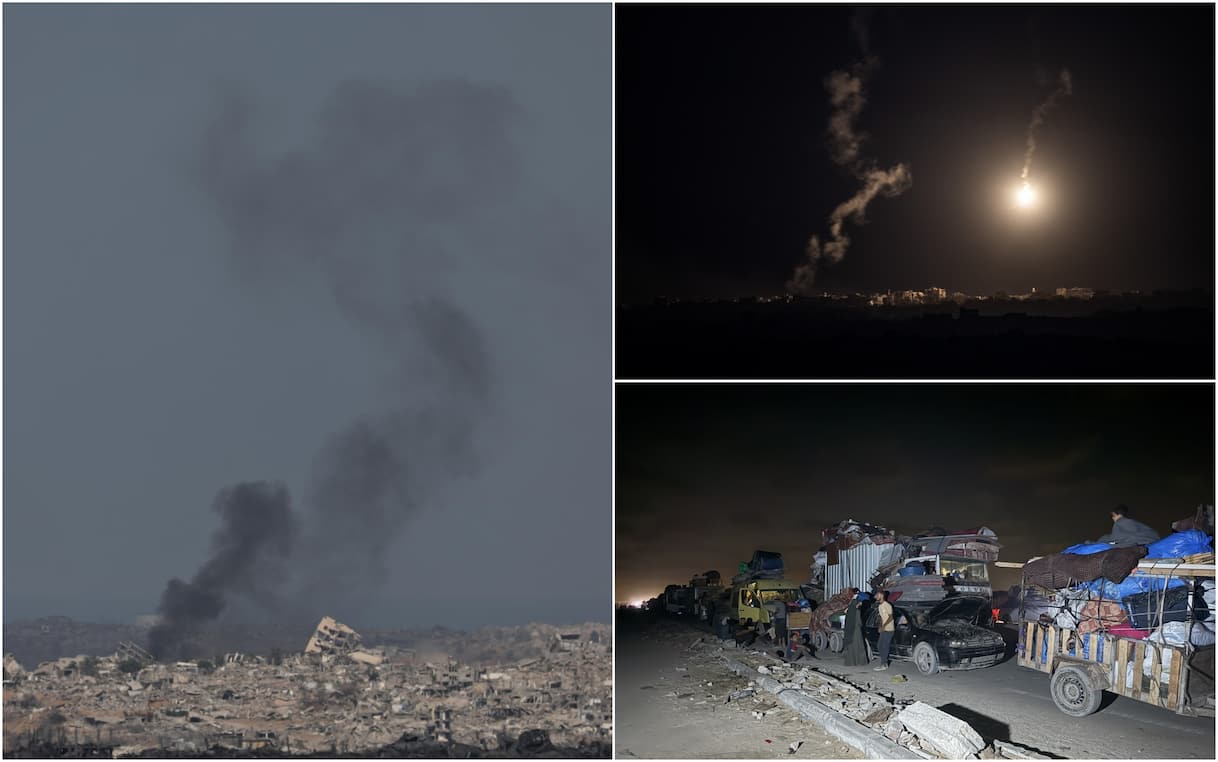Guerra a Gaza City, l'invasione di Israele con tank, droni ed elicotteri. FOTO