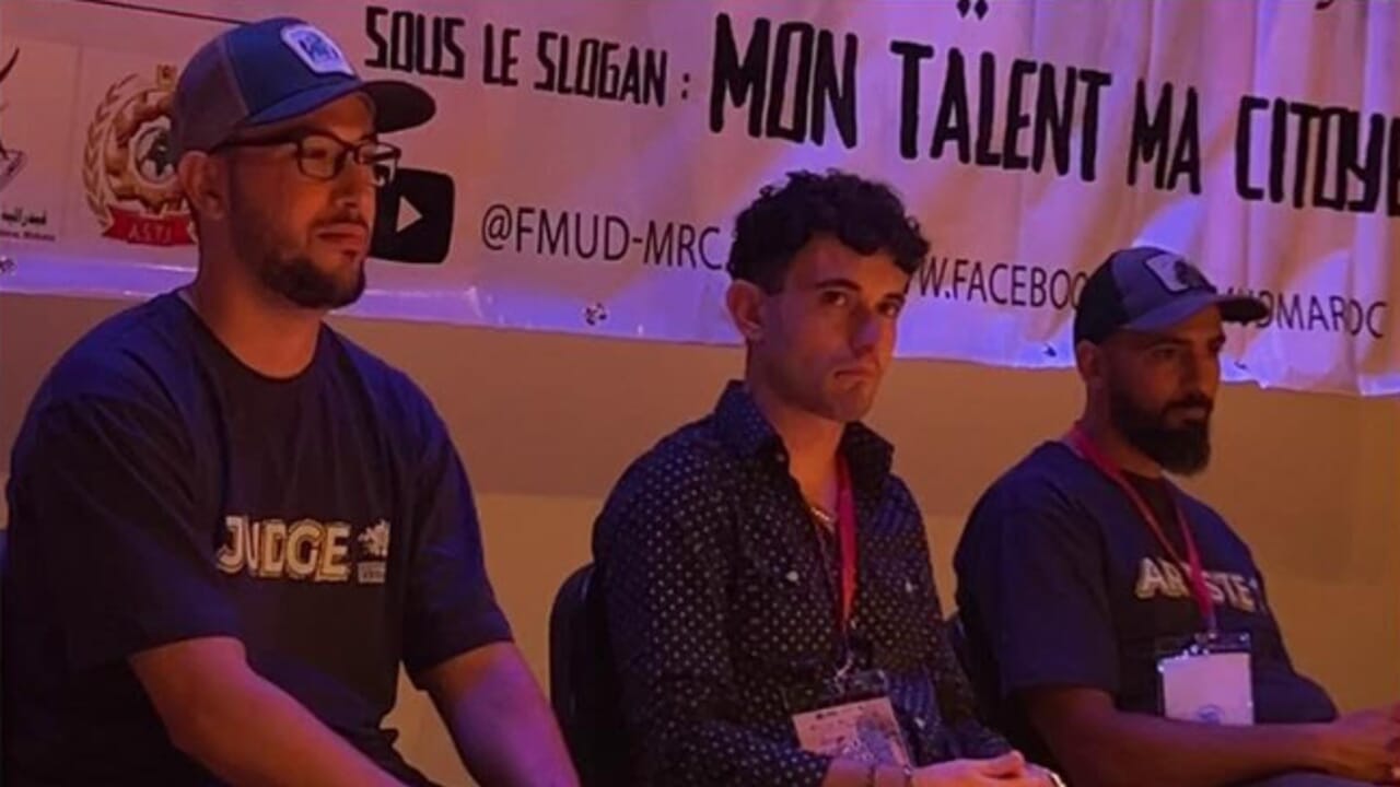 ospite al Festival della musica in Marocco
