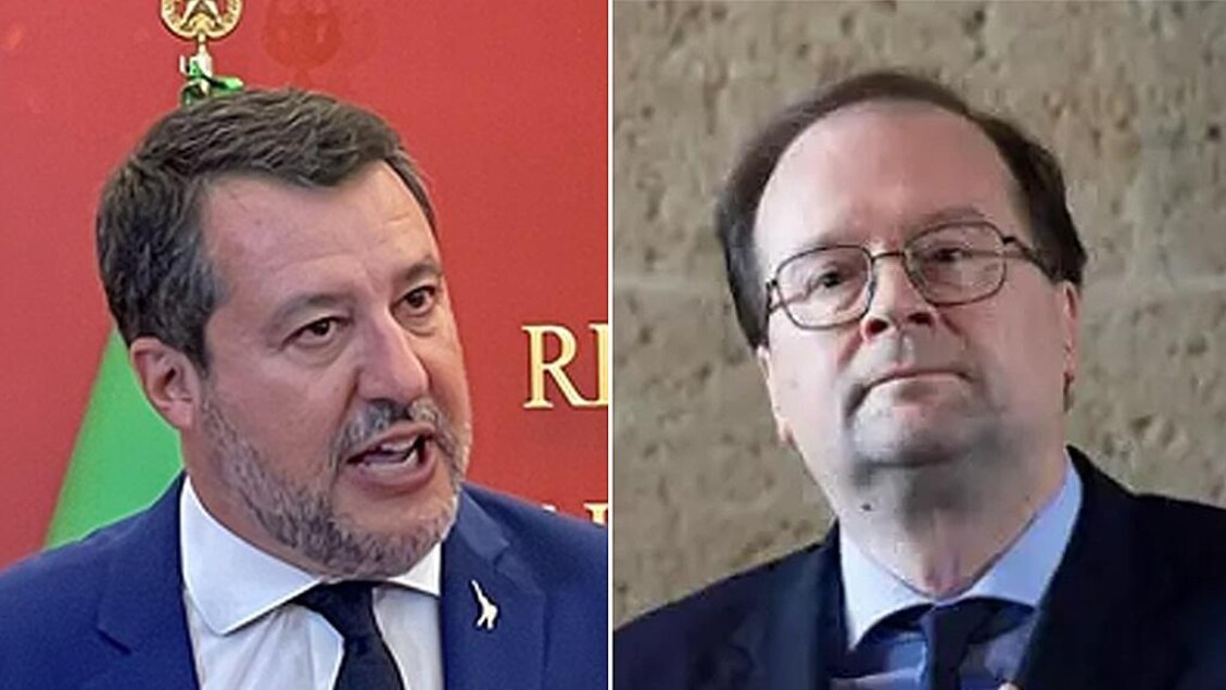 Un caso l'abbraccio di Salvini all'ambasciatore russo - Notizie