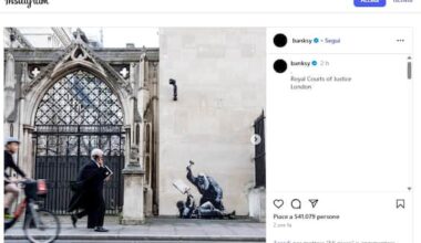 Banksy, a Londra spunta un nuovo murale - Sky TG24