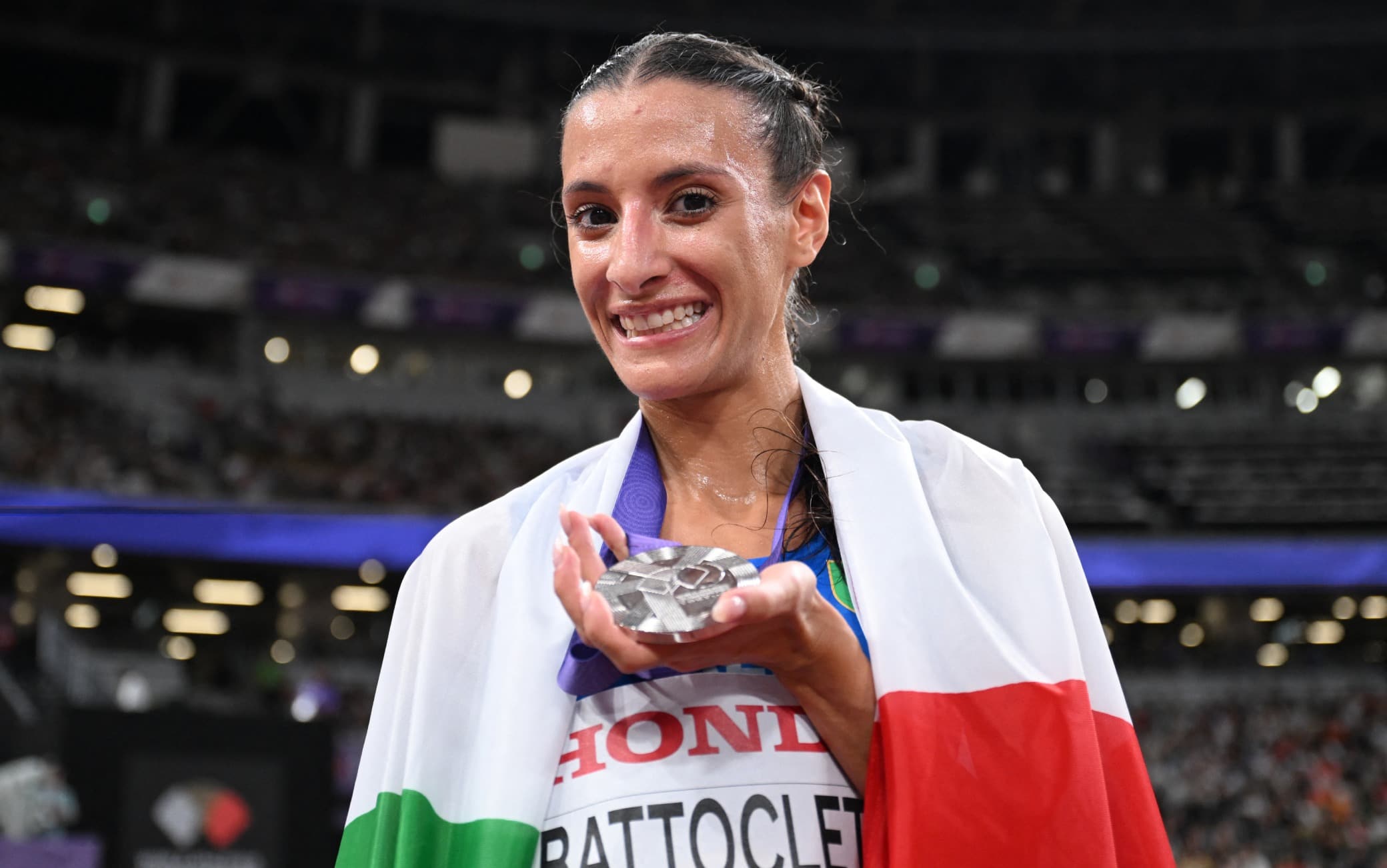 Nadia Battocletti argento nei 10.000m!