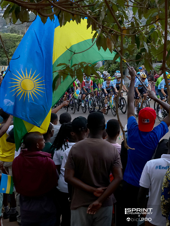 Campionati del mondo, Kigali 2025, tifo numeroso sulle strade di Kigali