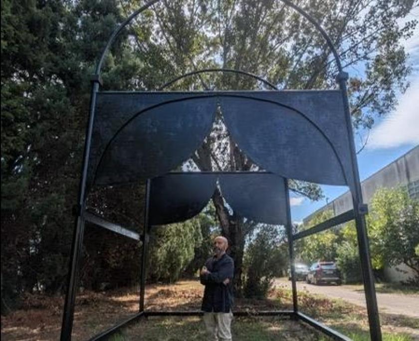 Sansepolcro inaugura “Piero Loves the Grass”, la scultura di Faust Cardinali trova la sua casa