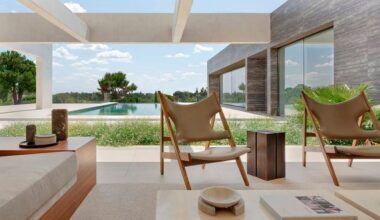 Una casa di 360 mq che traguarda l’orizzonte