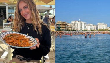 Chiara Ferragni riparte da Riccione tra shooting, pranzi e nuovi progetti