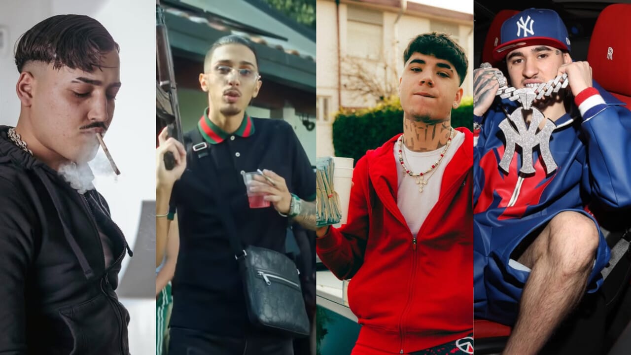 la mappa dei trapper milanesi, da Baby Gang a Shiva