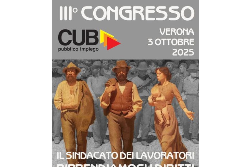 III Congresso Cub pubblico impiego