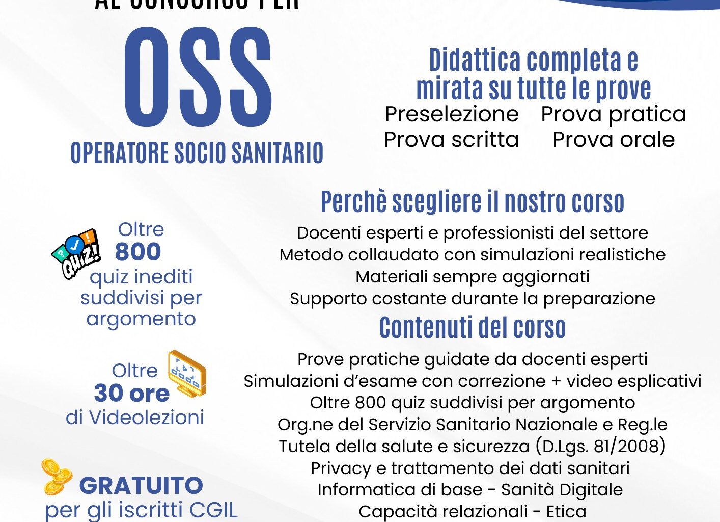 corso oss locandina