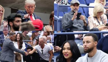 US Open 2025, Donald Trump e tutti i vip alla finale tra Sinner e Alcaraz. FOTO