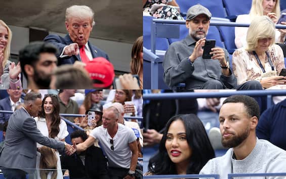 US Open 2025, Donald Trump e tutti i vip alla finale tra Sinner e Alcaraz. FOTO