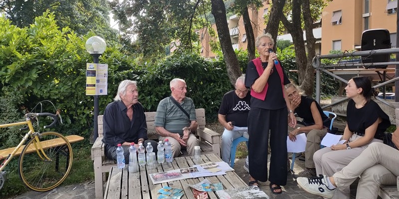 Ricordi e amarcord di due ciclisti mugellani. Vittorio Chiarini e Piero Dallai si raccontano