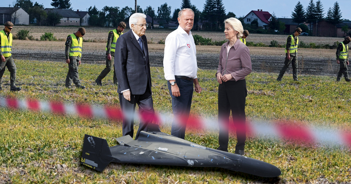 Droni sulla Polonia: “Russi”. Mosca: “No, diffondete miti”