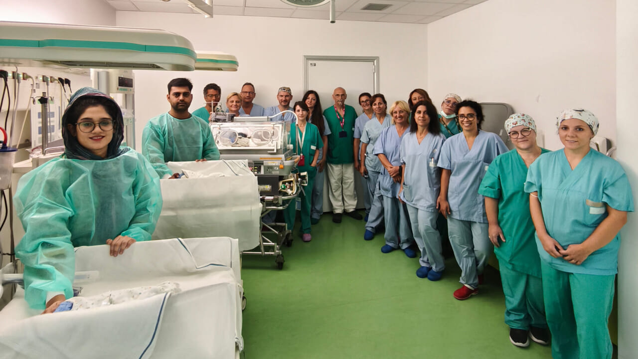 «Un caso raro che avviene ogni ottomila gravidanze»