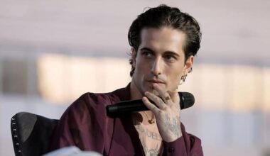 Damiano David ha registrato insieme a Nile Rodgers 'Talk to me'