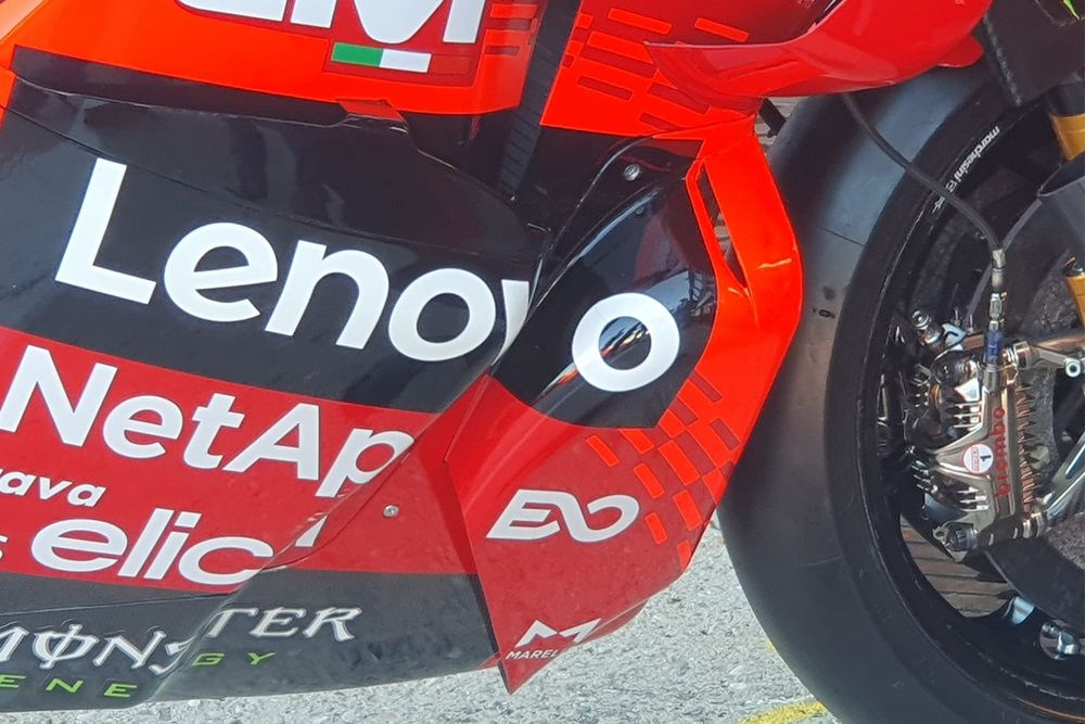 Detalle de la Ducati