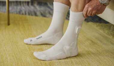Monitoraggio del diabete Calzini della sirena
