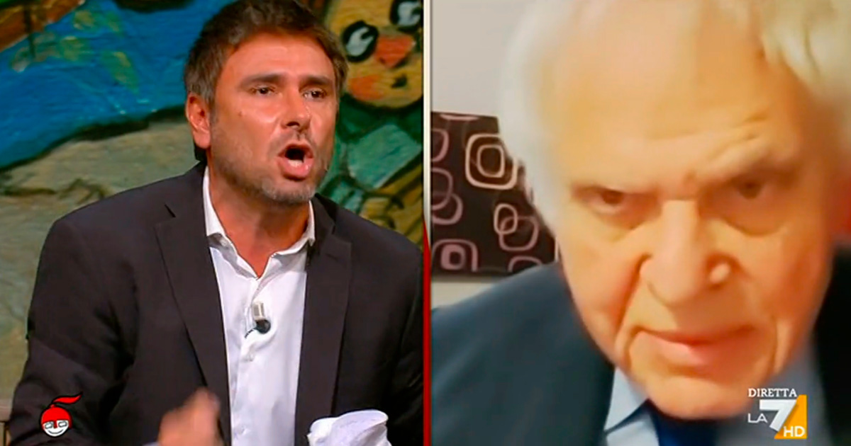 Gaza, lite Luttwak-Di Battista. "Vai combattere in Ucraina". "Il problema siete voi, trombettieri sionisti che negano il genocidio". Su La7