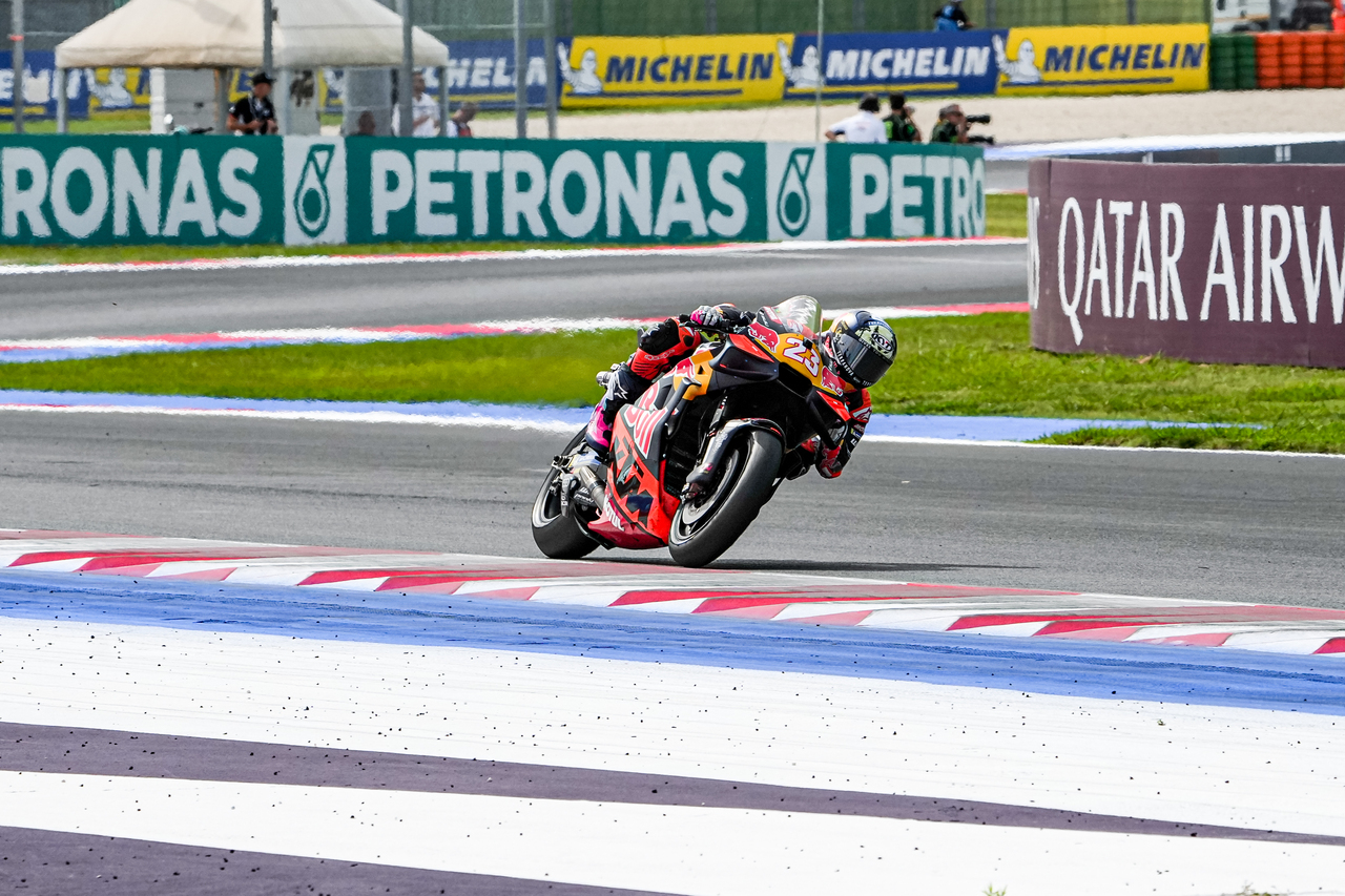 GP Misano Gara Bastianini: “Ho preso una buca e sono caduto”