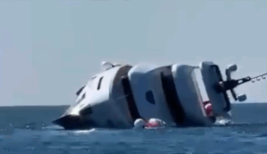 Affondato lo yacht Dolce Vento subito dopo il varo in Turchia (VIDEO)