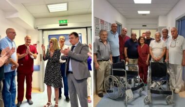 Reggio, donate al Gom 10 sedie a rotelle dall’associazione dei Portatori della Vara