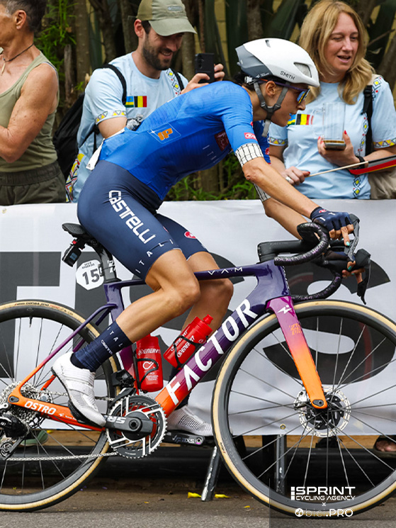 Campionati del mondo Kigali 2025, prova su strada donne elite, Barbara Malcotti in azione in salita