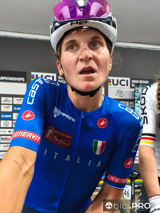 Campionati del mondo Kigali 2025, prova su strada donne elite, Elisa Longo Borghini, intrerviste dopo la corsa