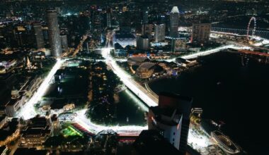 le luci Made in Forlì accendono i riflettori sul Gran premio di Formula uno a Singapore