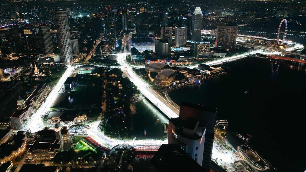 le luci Made in Forlì accendono i riflettori sul Gran premio di Formula uno a Singapore