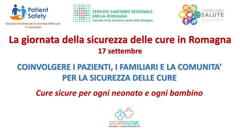Giornata mondiale per la sicurezza delle cure e della persona assistita 2025 (17 settembre)