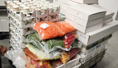 1,8 tonnellate di cibo recuperate per le famiglie bisognose